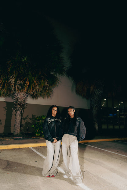 Nebula Rhinestone Sweatpants