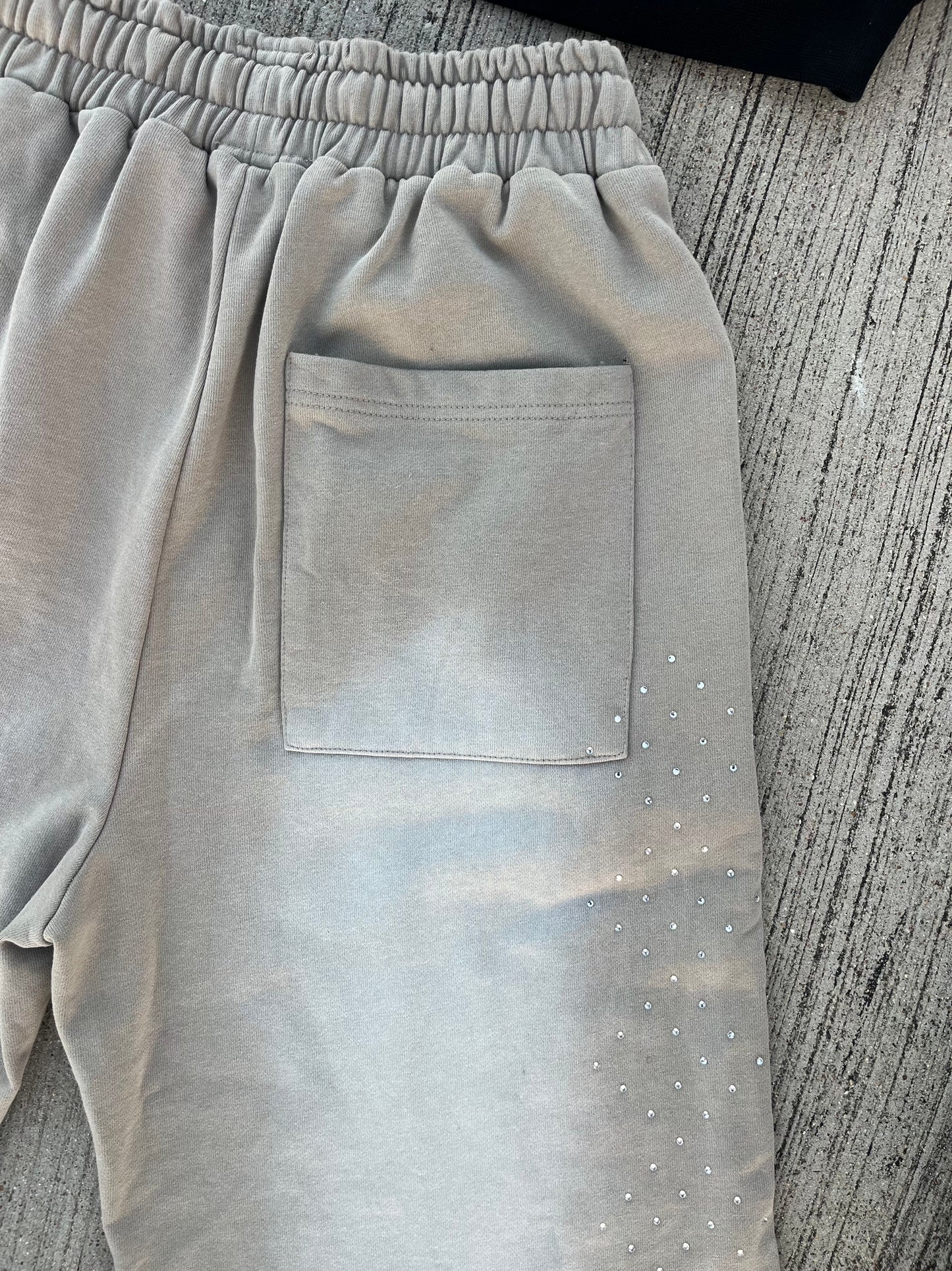 Nebula Rhinestone Sweatpants